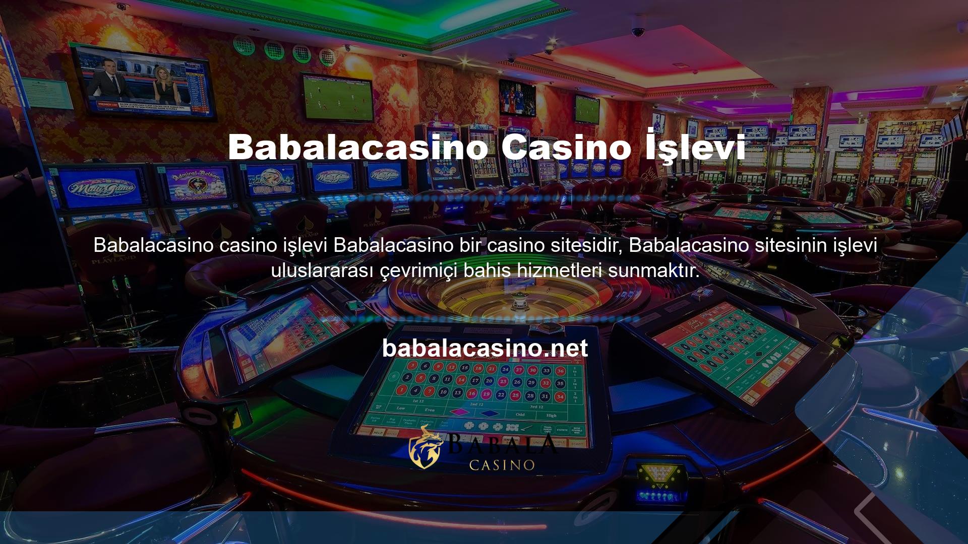 Siteyi casino parası güvenli bir şekilde almak için kullanabilirsiniz